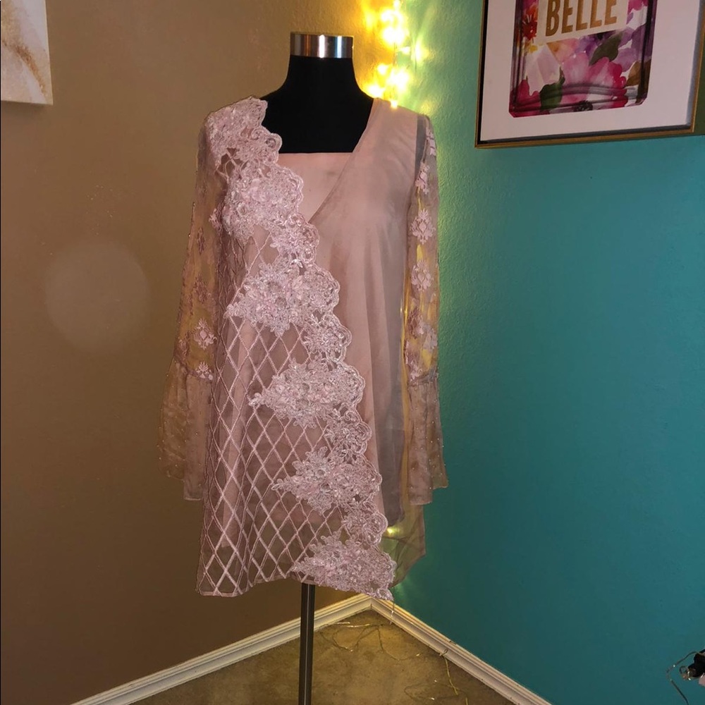 PAKISTANI DESIGNER FAIZA SAQLAIN 3PIECE SUIT SMALL